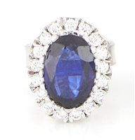 Ohrringe Zorzan Gioielli Dame Orecchini zaffiri e diamanti in Weißgold Zaffiro 1.03 Ct ORPZ44508 - ORPZ44508